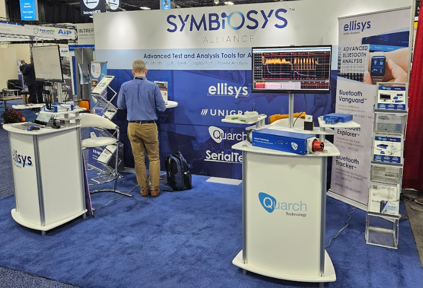 Quarch booth at the Automotive Testing expo